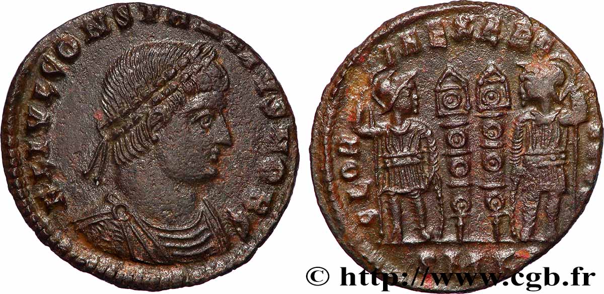 COSTANZO II Centenionalis ou nummus SPL