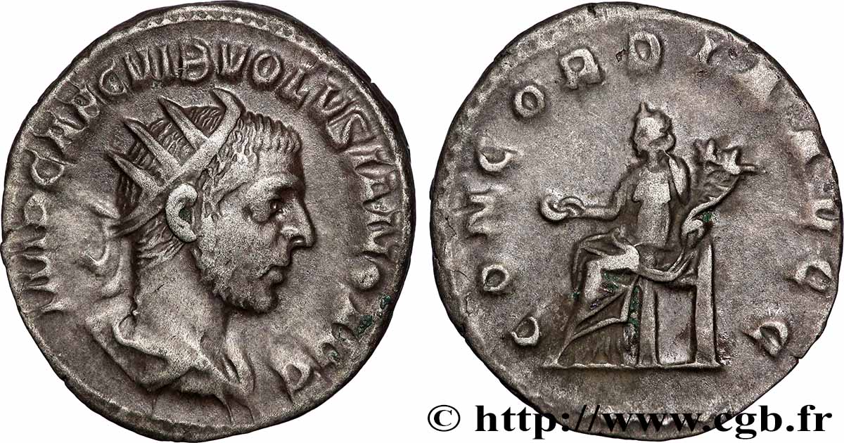 VOLUSIANO Antoninien q.SPL