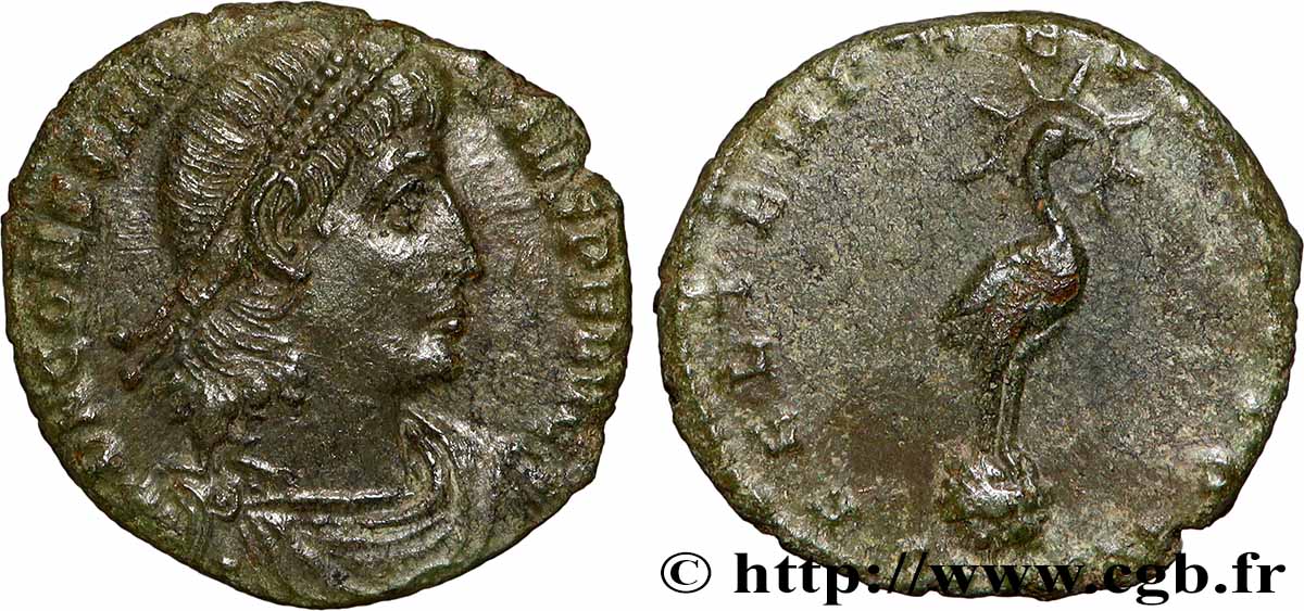 CONSTANTIUS II Demi-maiorina AU