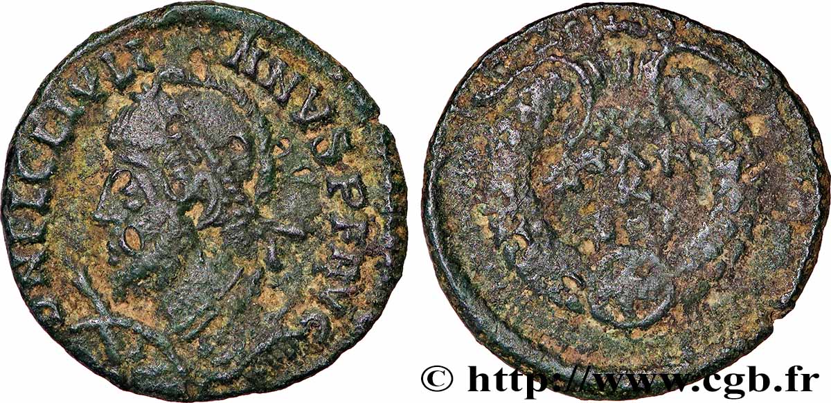 JULIAN II THE PHILOSOPHER Maiorina ou nummus VF/VF