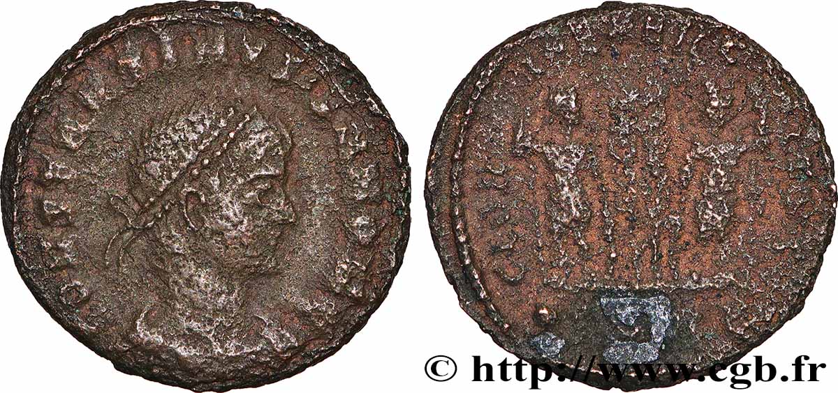 COSTANTINO II Centenionalis ou nummus BB/q.BB