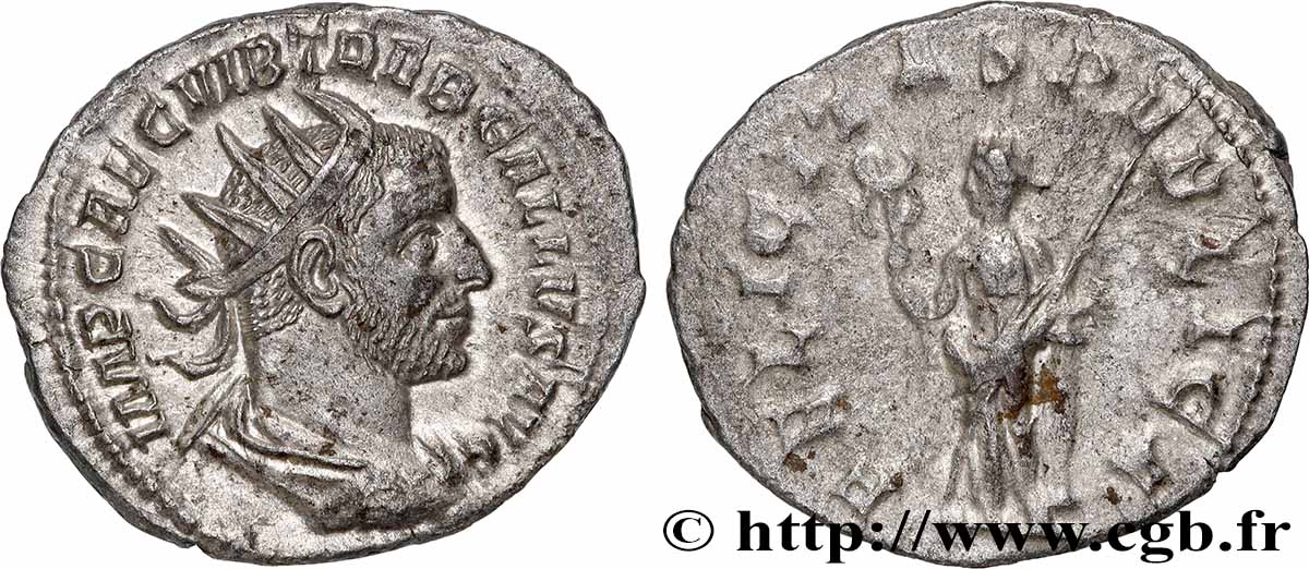 TREBONIANUS GALLUS Antoninien AU/XF