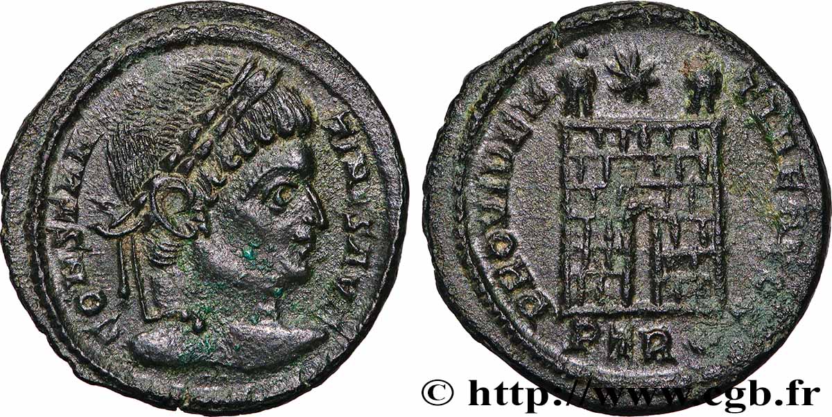 COSTANTINO I IL GRANDE Centenionalis ou nummus q.SPL