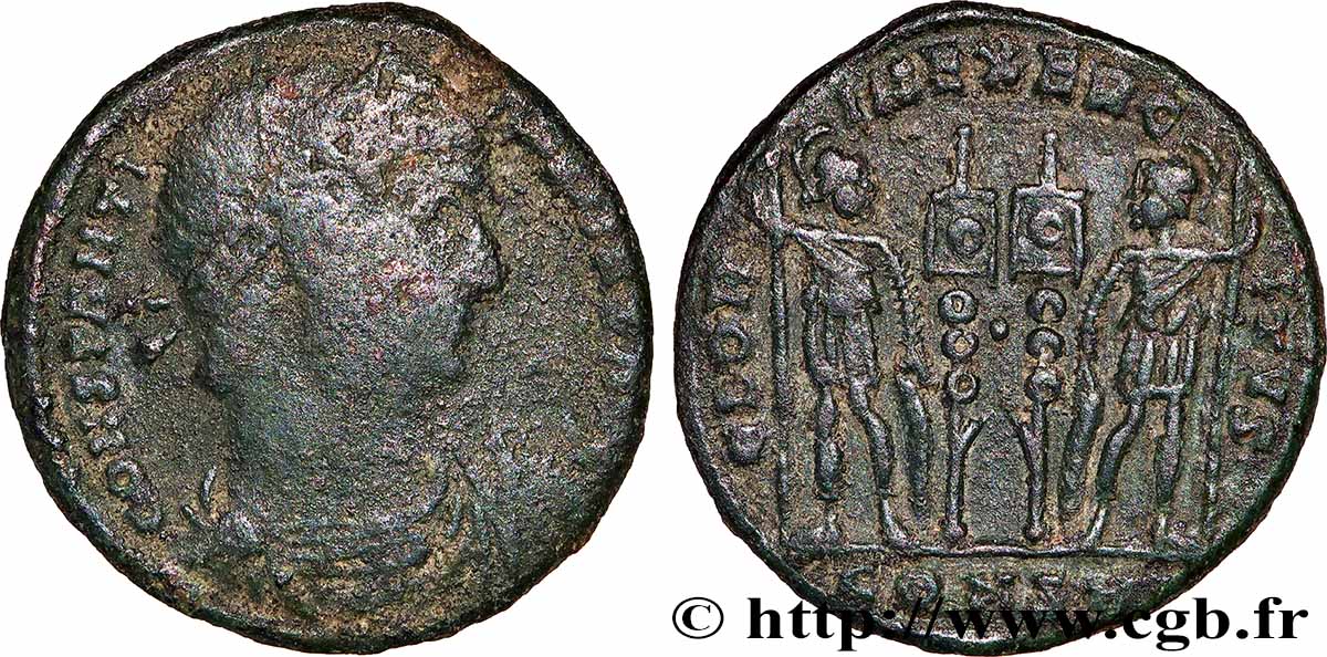 COSTANTINO I IL GRANDE Centenionalis ou nummus MB/BB