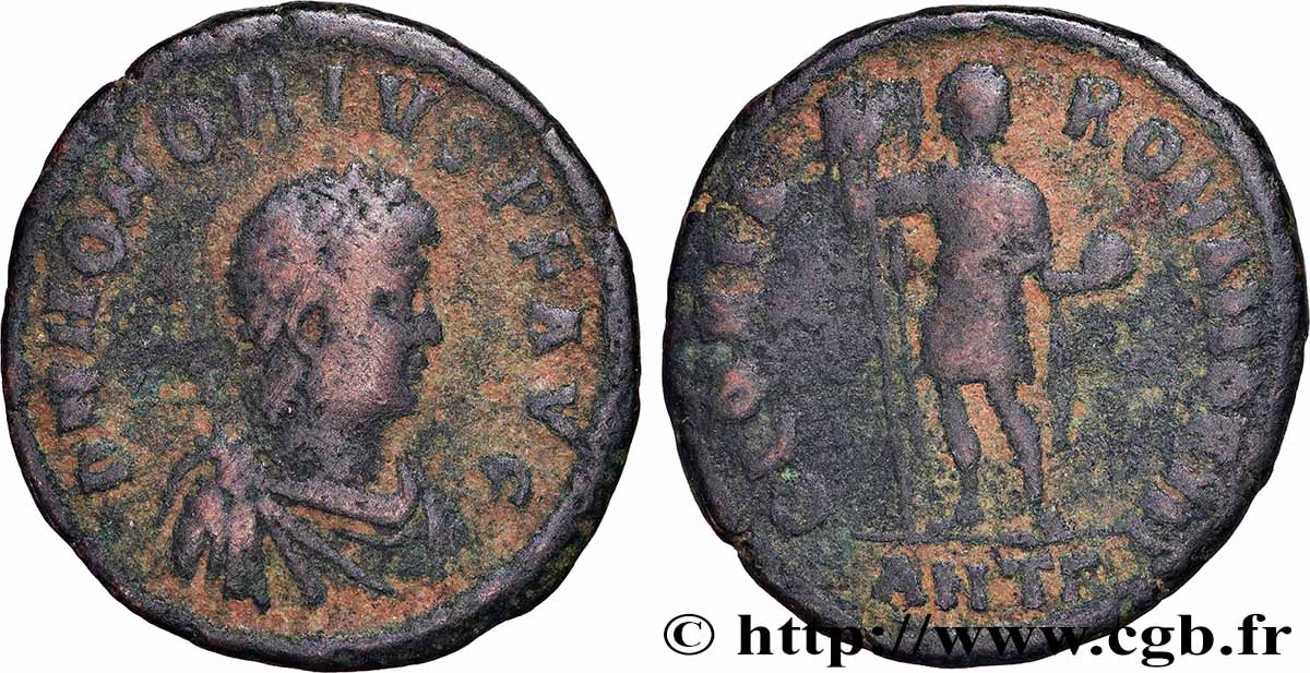 HONORIUS Maiorina pecunia TB+