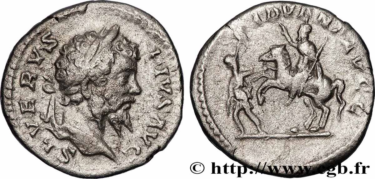 SEPTIMIUS SEVERUS Denier XF
