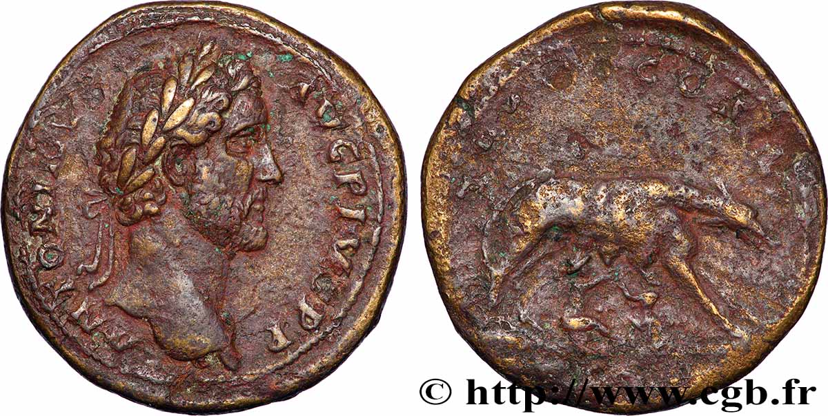 ANTONINUS PIUS Sesterce XF/VF