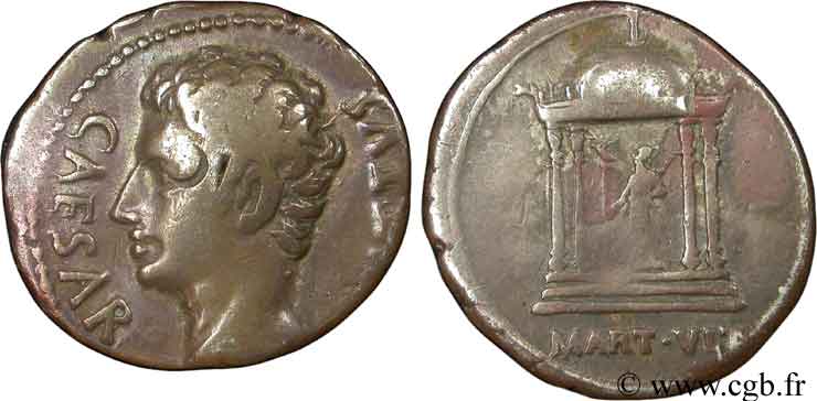 AUGUSTE Denier TB+