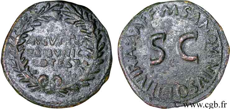 AUGUSTE Dupondius TTB