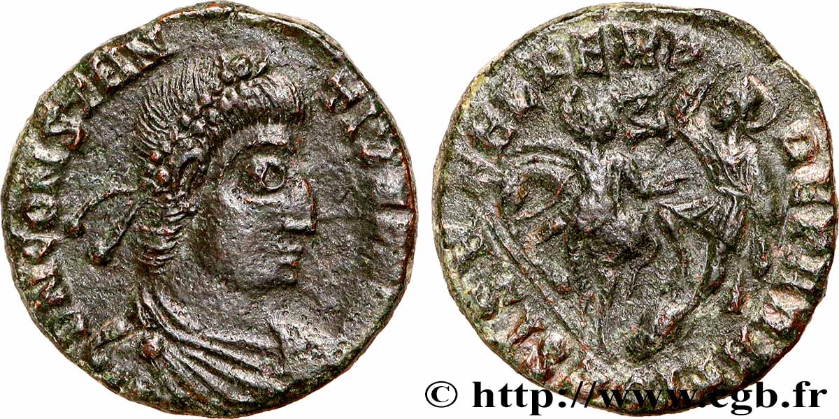 CONSTANTIUS II Maiorina réduite SS