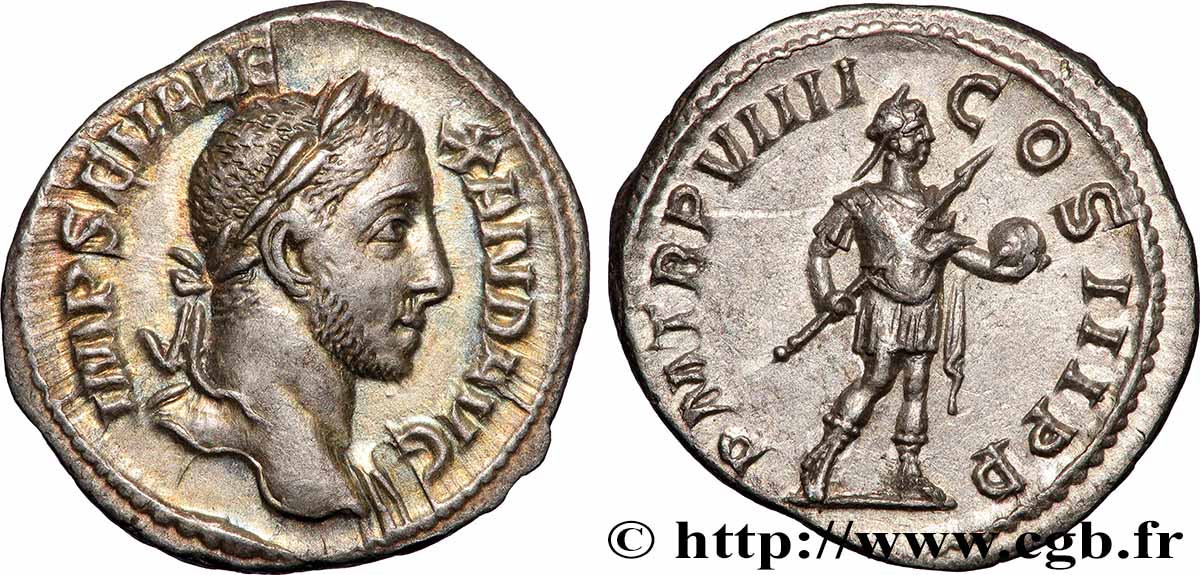 SEVERUS ALEXANDER  Denier AU