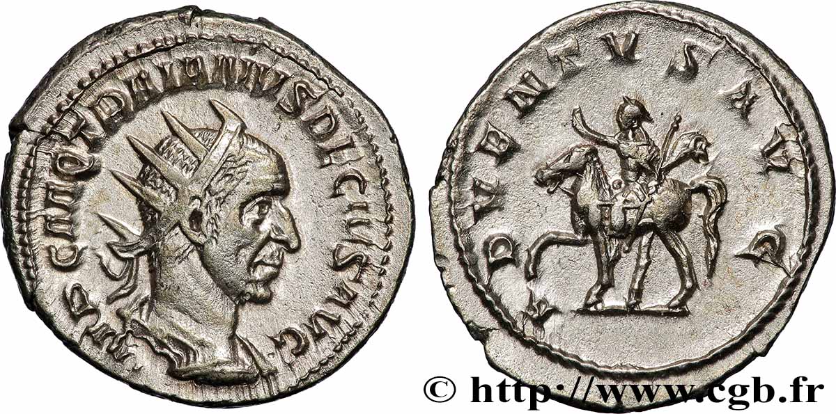 TRAJAN DECIUS Antoninien AU