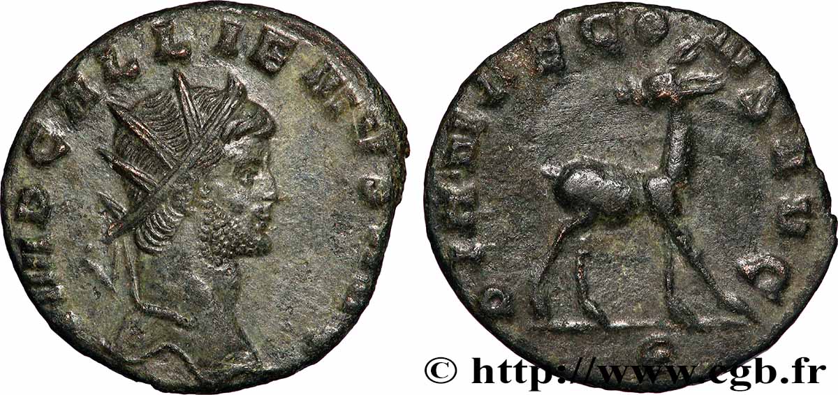 GALLIENUS Antoninien AU/XF