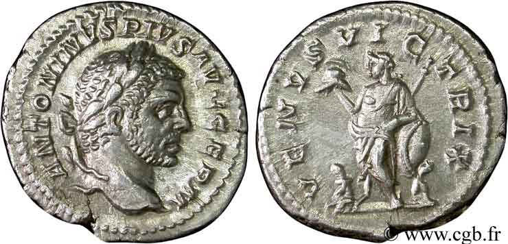 CARACALLA Denier MS