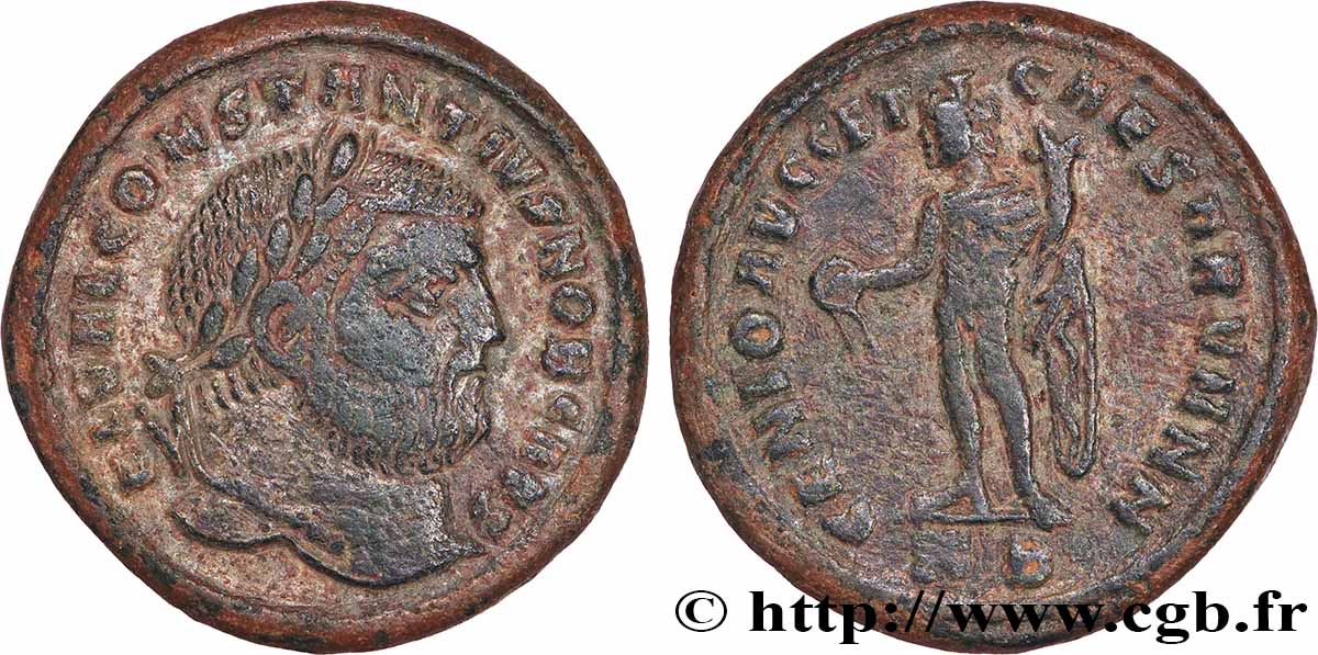 CONSTANTIUS I Follis ou nummus SS