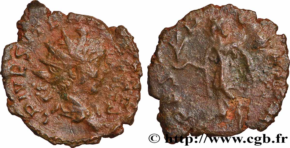 TÉTRICUS II Antoninien TTB