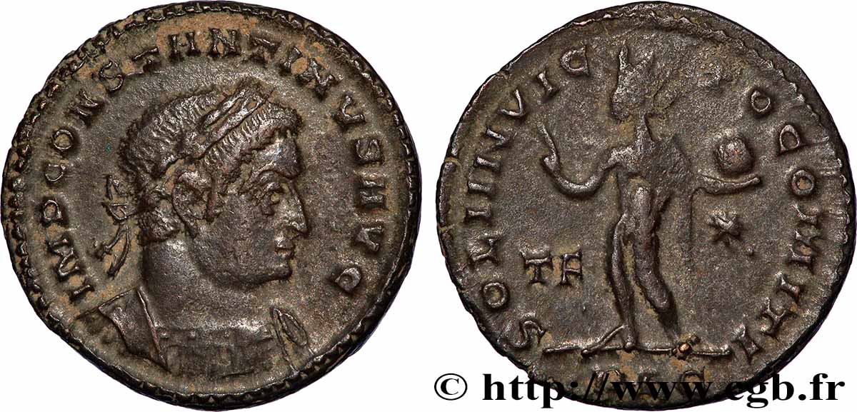 CONSTANTIN Ier LE GRAND Follis ou nummus TTB