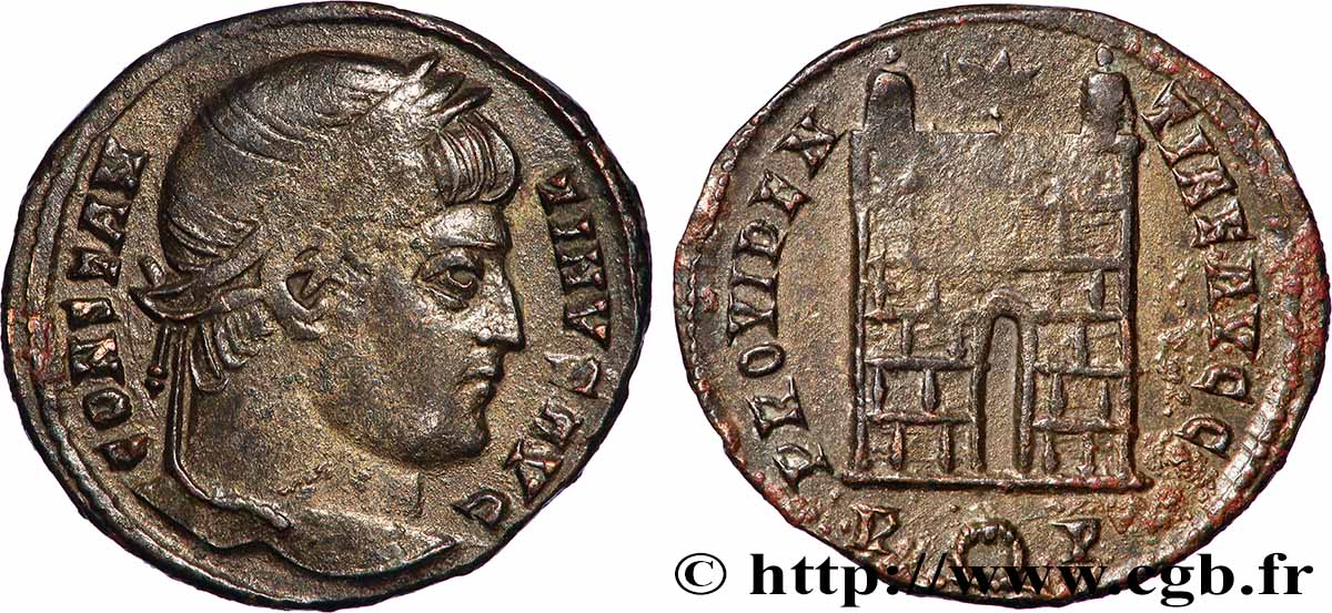 CONSTANTIN Ier LE GRAND Centenionalis ou nummus TTB+