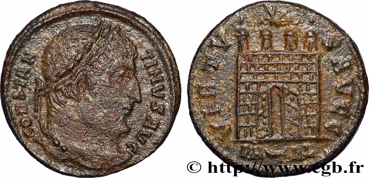 CONSTANTINE I THE GREAT Centenionalis ou nummus XF