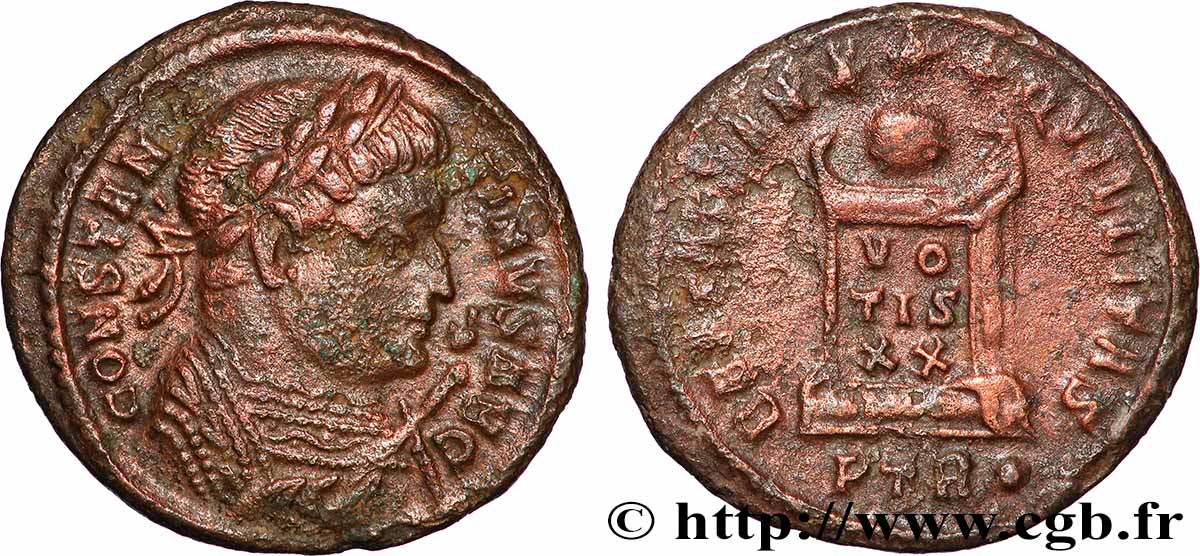 CONSTANTINE I THE GREAT Centenionalis ou nummus XF