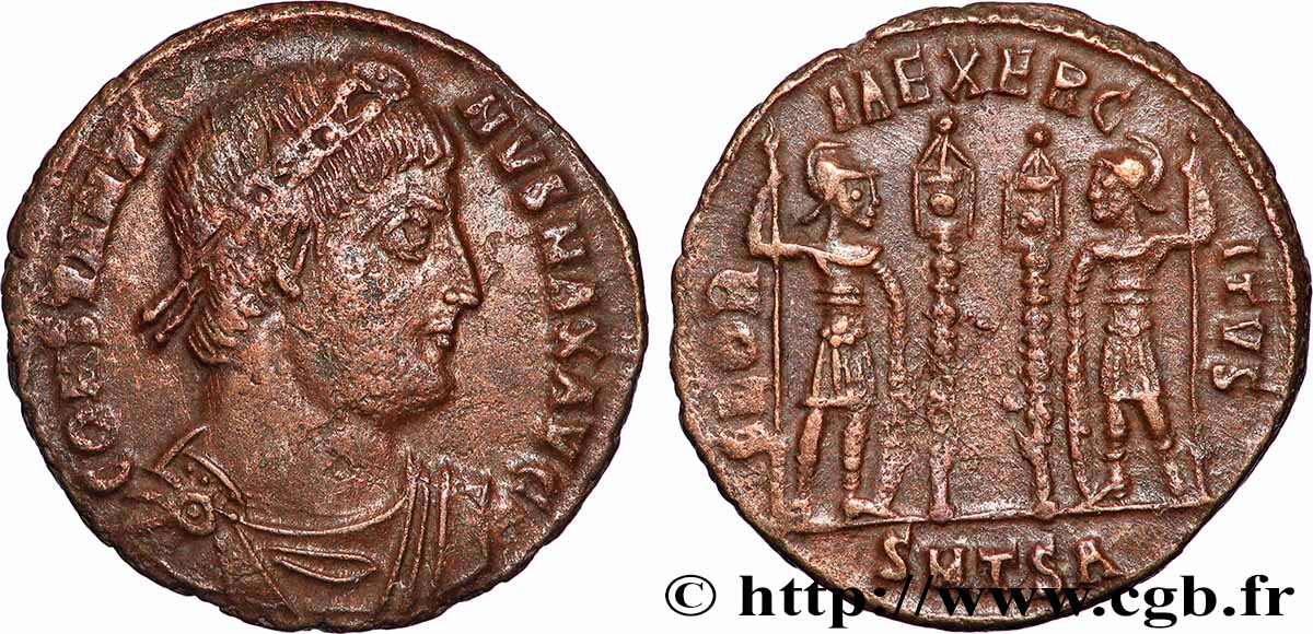 CONSTANTINE I THE GREAT Centenionalis ou nummus XF/AU