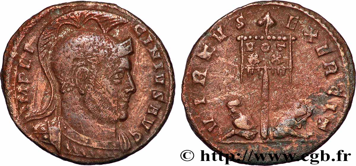 LICINIUS Ier Centenionalis ou nummus TTB