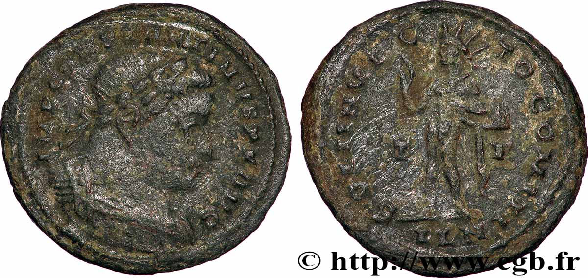 CONSTANTINE I THE GREAT Follis ou nummus VF