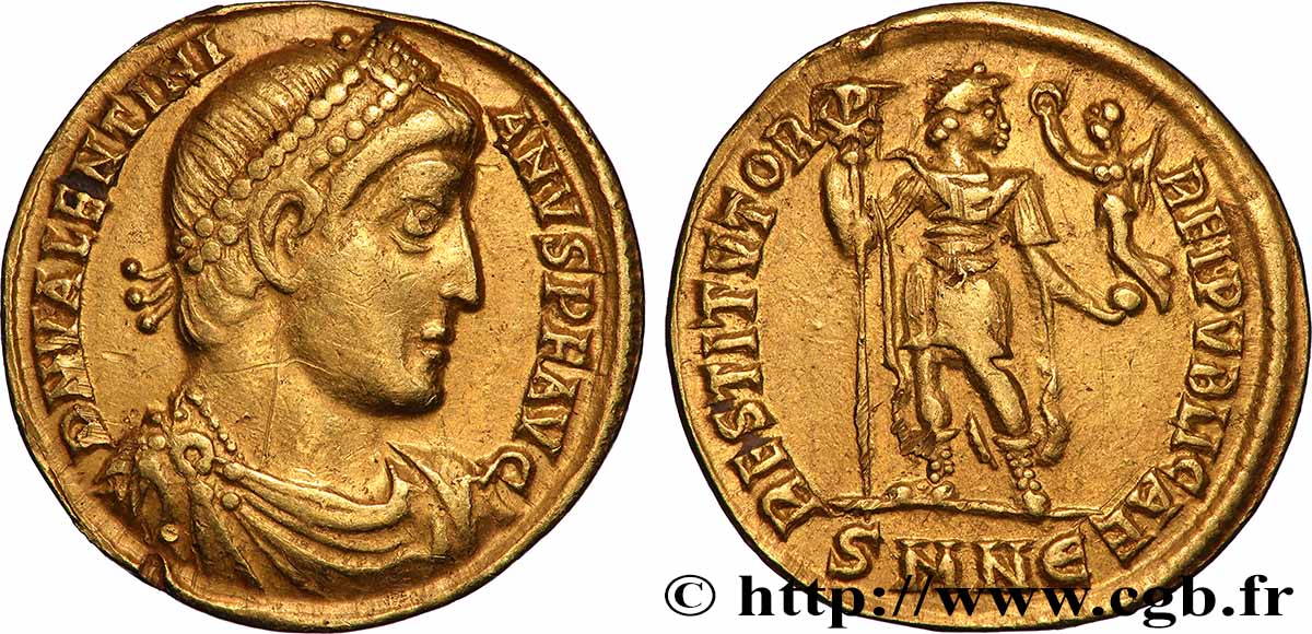 VALENTINIANO I Solidus SPL