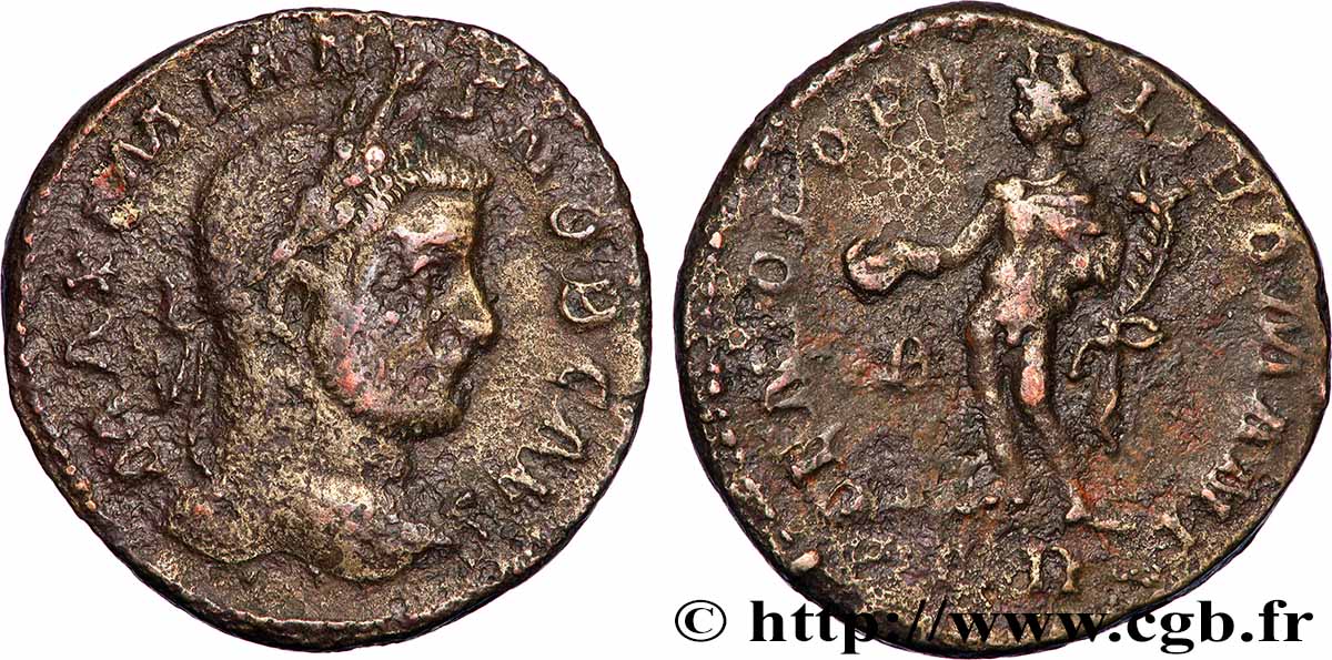 GALERIUS Follis ou nummus VF