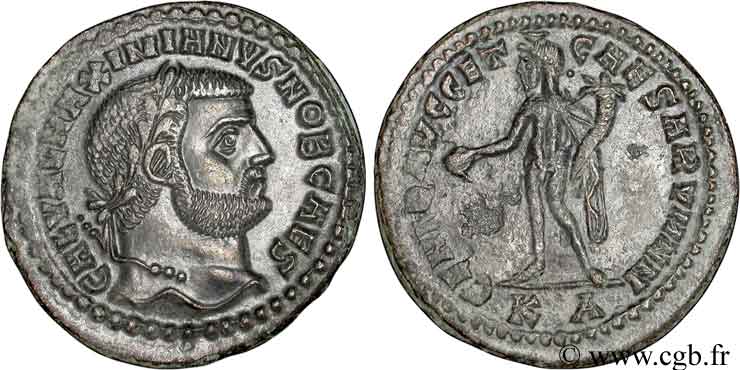 GALÈRE Follis ou nummus FDC/SUP