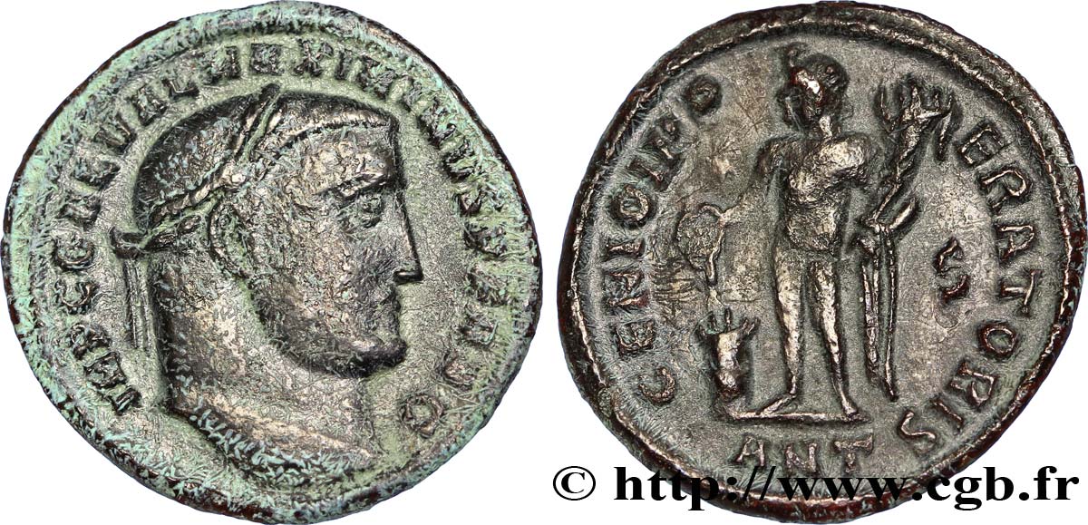 MAXIMIN II DAIA Follis ou nummus SUP