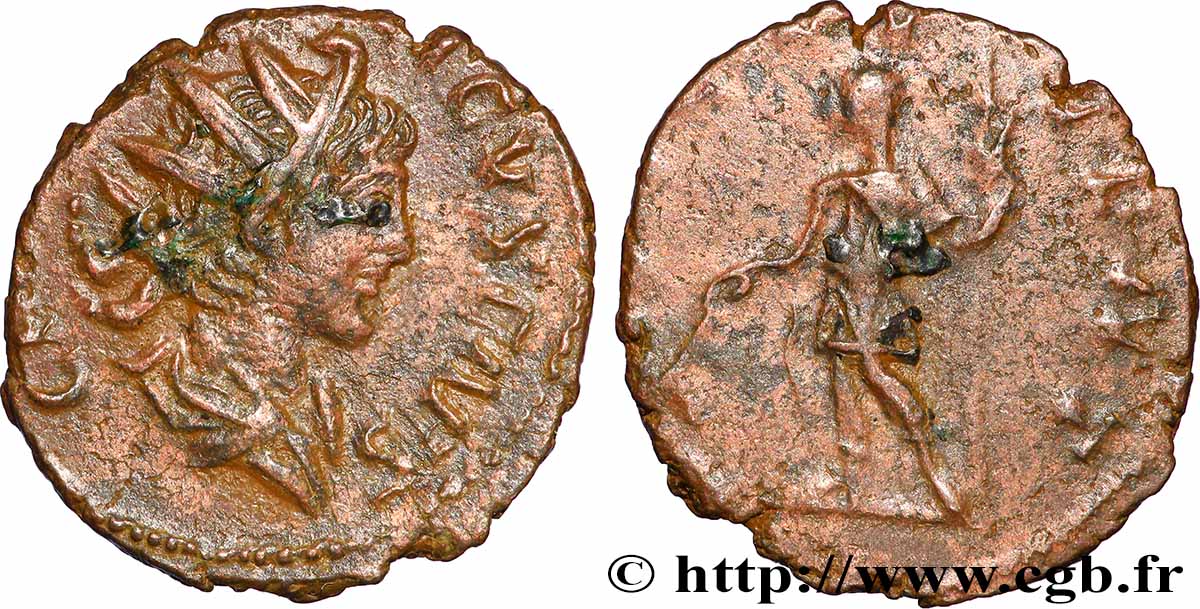 TÉTRICUS II Antoninien TTB