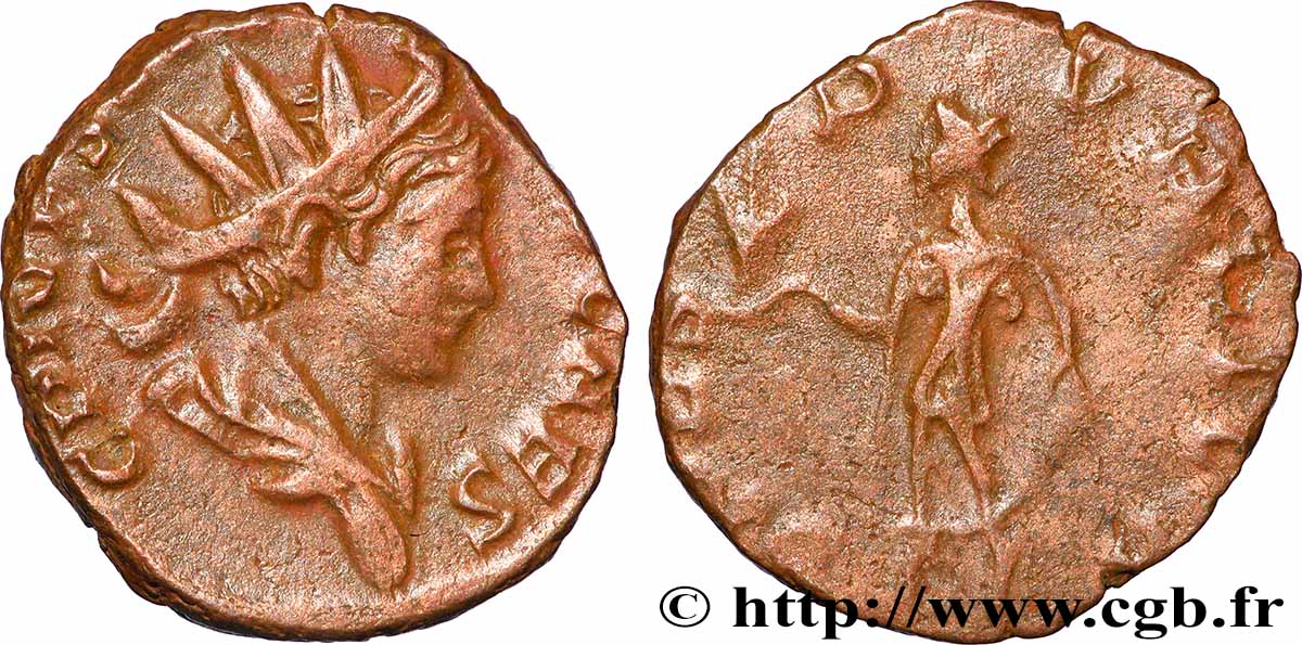 TETRICUS II Antoninien XF/VF