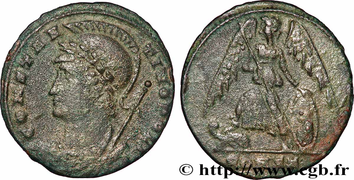 CONSTANTINOPOLIS Centenionalis ou nummus XF