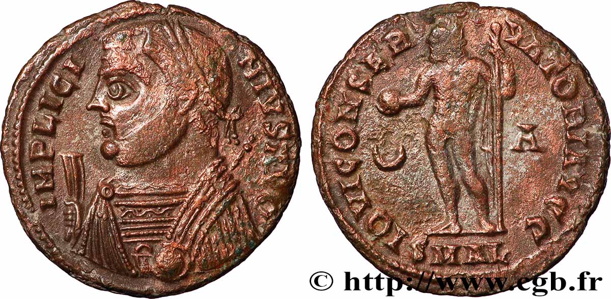 LICINIUS I Centenionalis ou nummus AU/XF