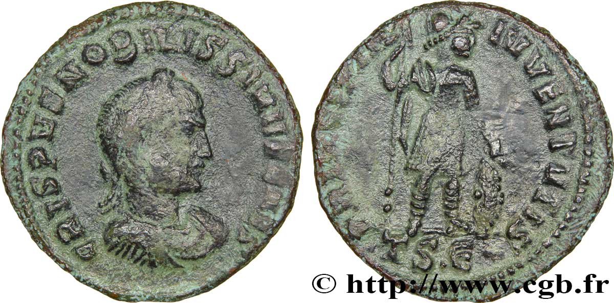 CRISPUS Centenionalis ou nummus TTB