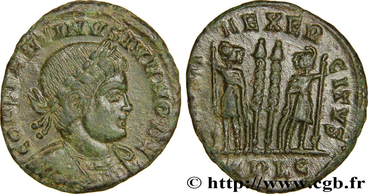 CONSTANTINE II Centenionalis ou nummus AU