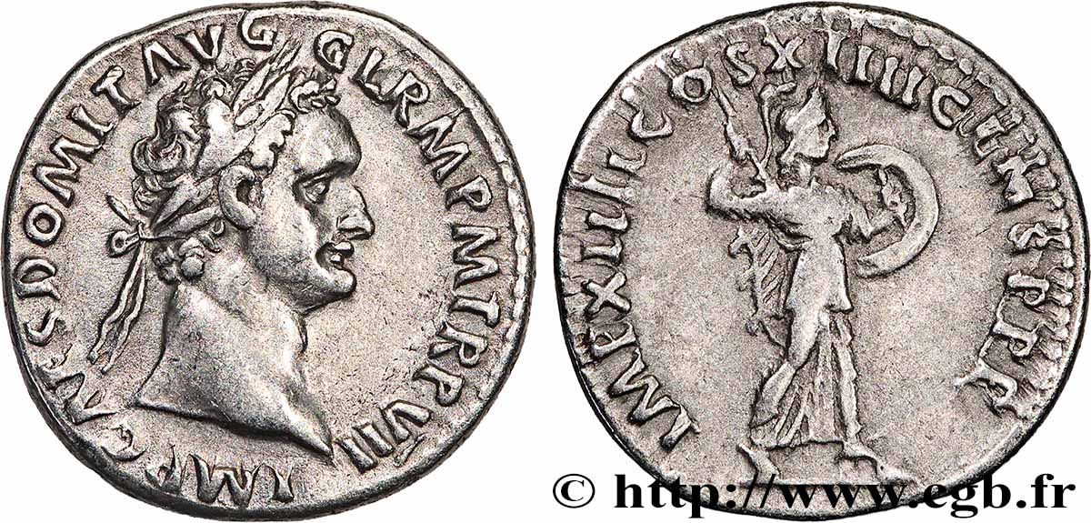 DOMITIANUS Denier AU/AU