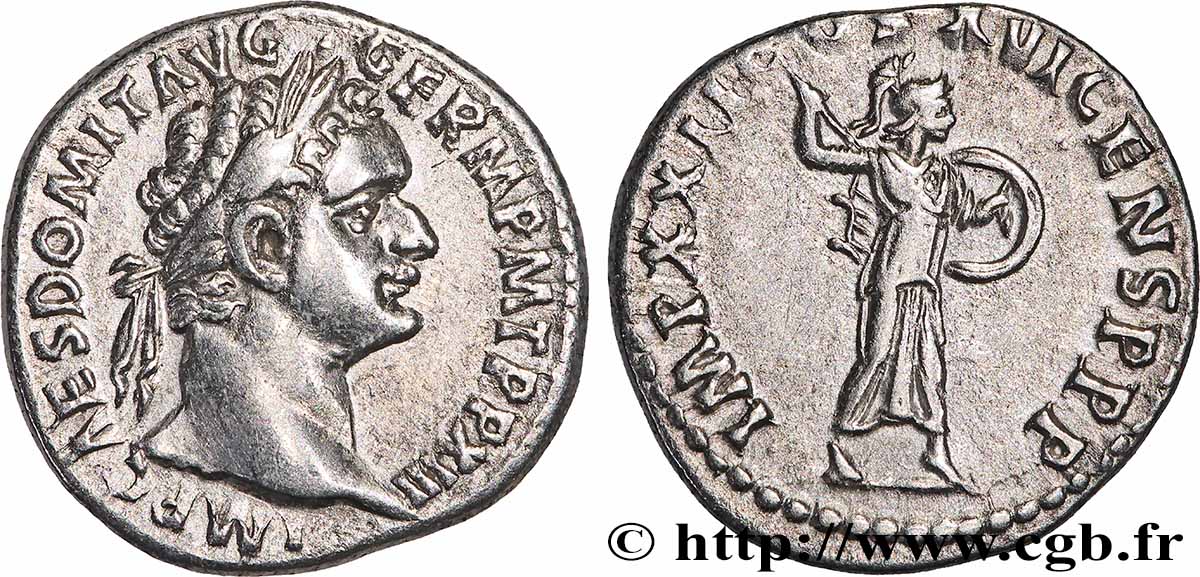 DOMITIANUS Denier AU/AU