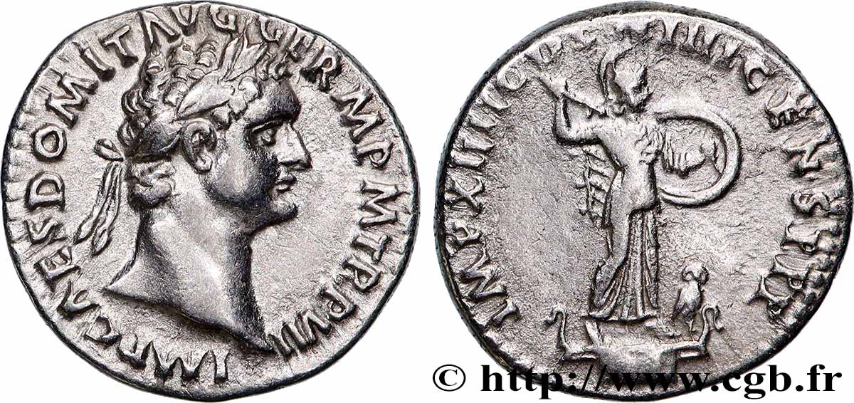DOMITIANUS Denier AU/AU