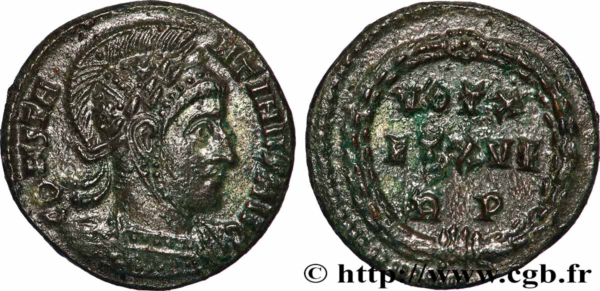 CONSTANTINO I EL MAGNO Centenionalis ou nummus MBC+