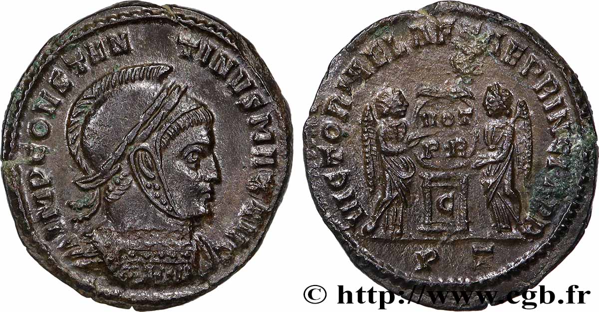 CONSTANTIN Ier LE GRAND Centenionalis ou nummus SUP