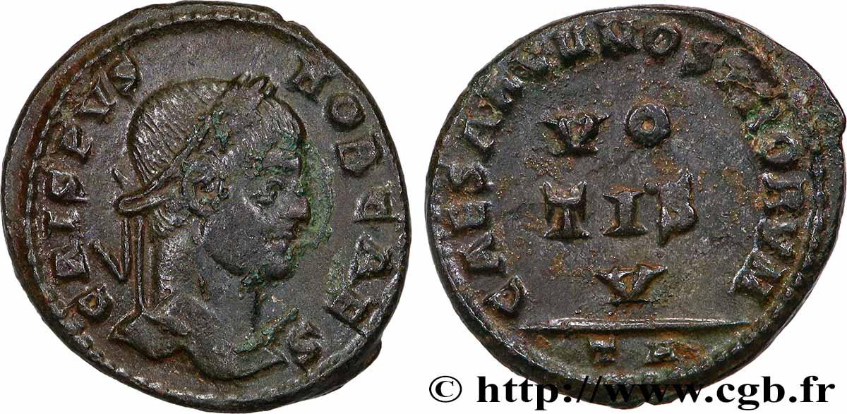 CRISPUS Centenionalis ou nummus TTB