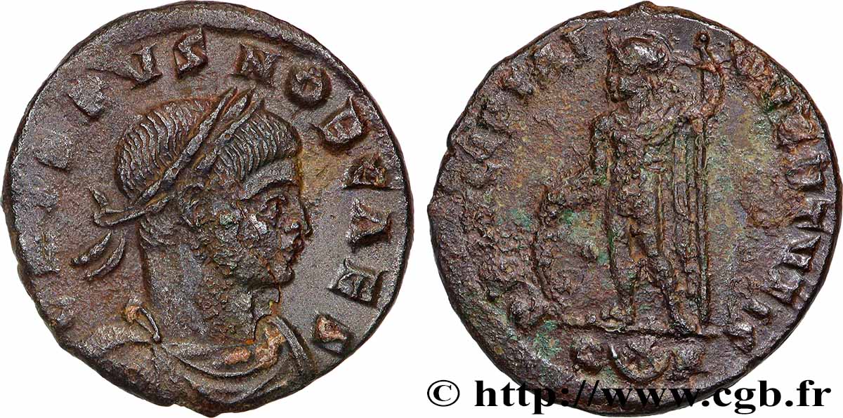 CRISPUS Follis ou nummus AU/XF