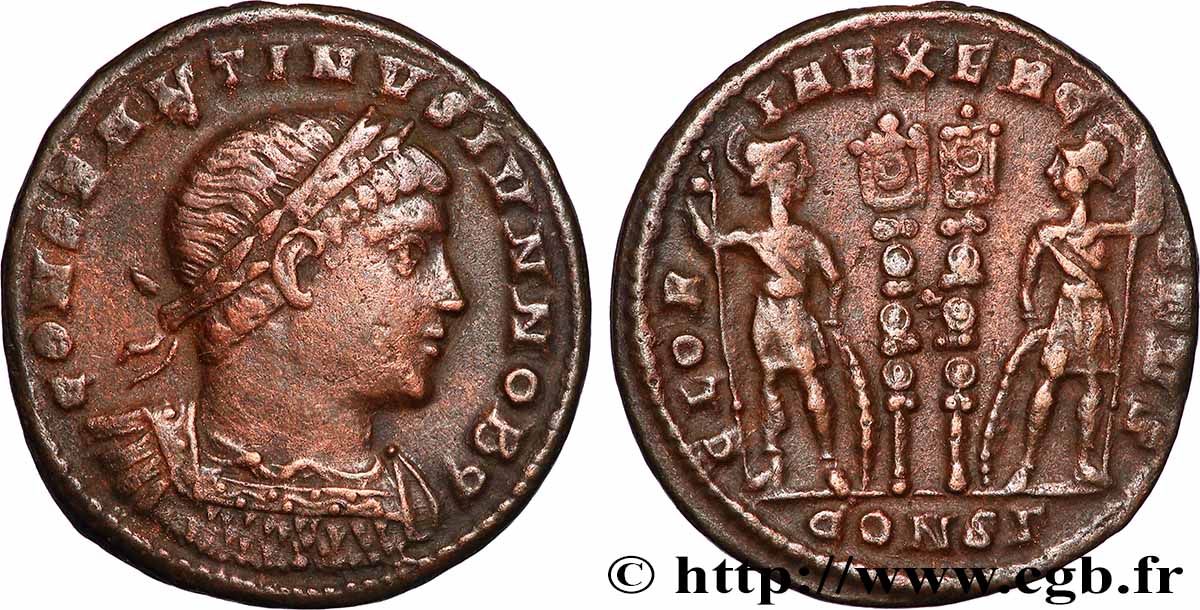 COSTANTINO II Centenionalis ou nummus BB