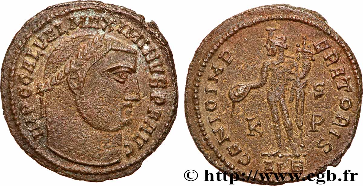 MAXIMINUS II  Follis ou nummus AU/XF