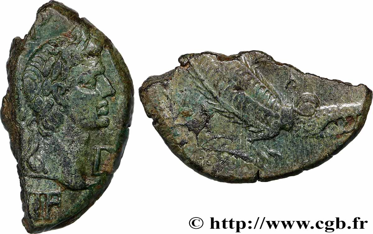 AUGUSTUS and AGRIPPA Dupondius AU