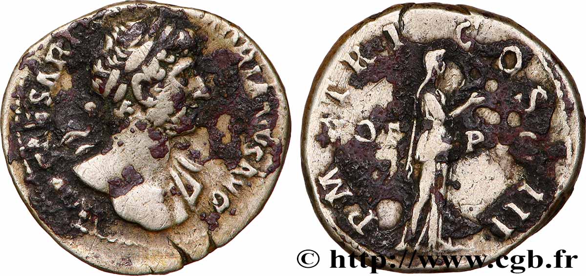 HADRIAN Denier VF