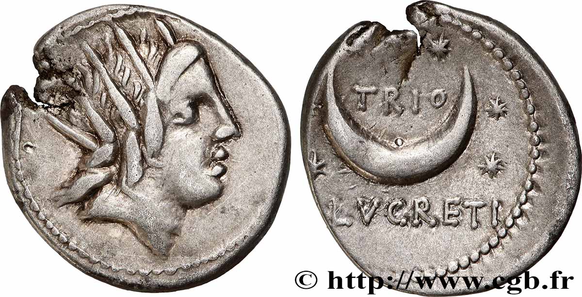 LUCRETIA Denier q.SPL