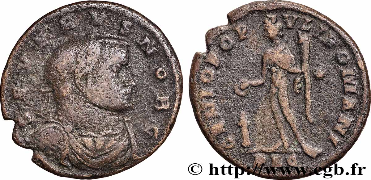 SEVERO II Follis ou nummus q.BB